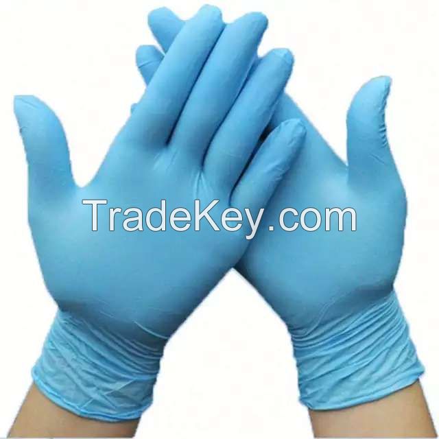 Non latex powder free nitrile Gloves