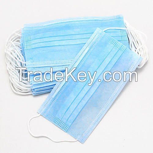 High Quality Non Woven Disposable Surgical Face Mask and 3 Ply medical mask