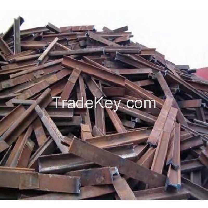 Used Rail HMS1&2 export quality Melting Rail Scrap Oem Steel Iron Scrap for sale used rails steel