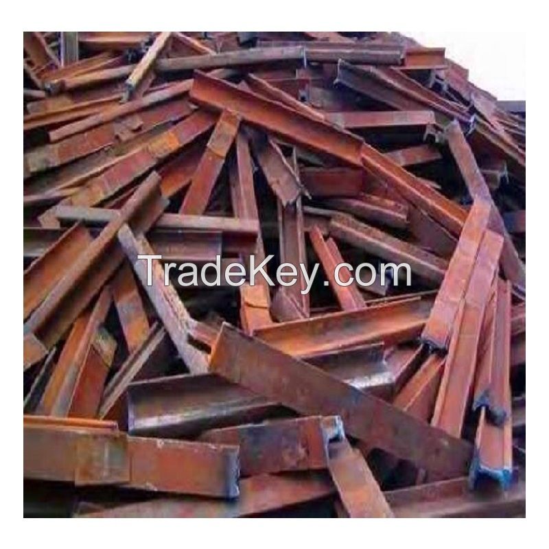 Used Rail HMS1&2 export quality Melting Rail Scrap Oem Steel Iron Scrap for sale used rails steel