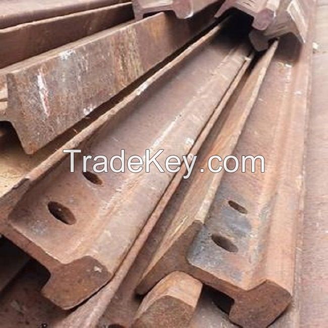 Used Rail HMS1&2 export quality Melting Rail Scrap Oem Steel Iron Scrap for sale used rails steel