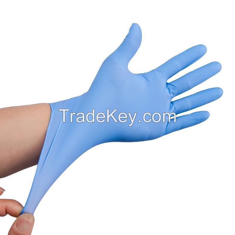 High quality Nitrile Surgical Gloves safety gloves Disposable no Powder Work Gloves