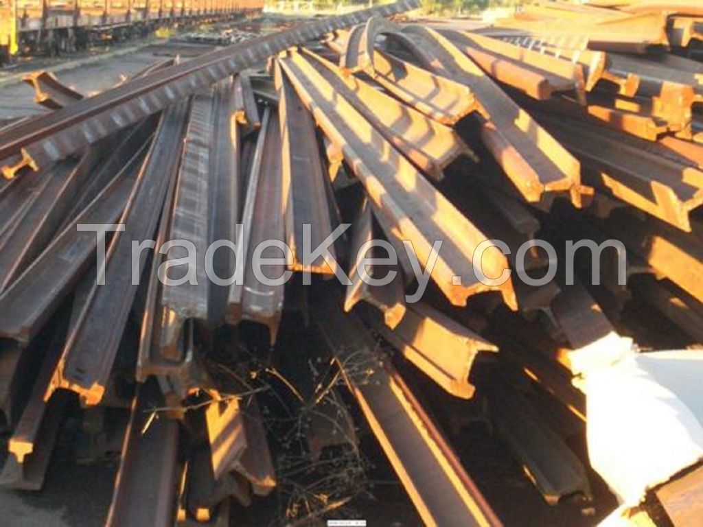 Used Rail HMS1&2 export quality Melting Rail Scrap Oem Steel Iron Scrap for sale used rails steel