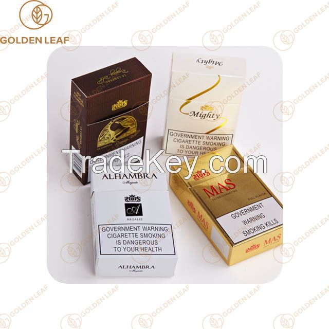 Hot Selling Customized  Anti-Counterfeiting Cardboard Paper Packaging Tobacco Cases Tobacco Packaging Box