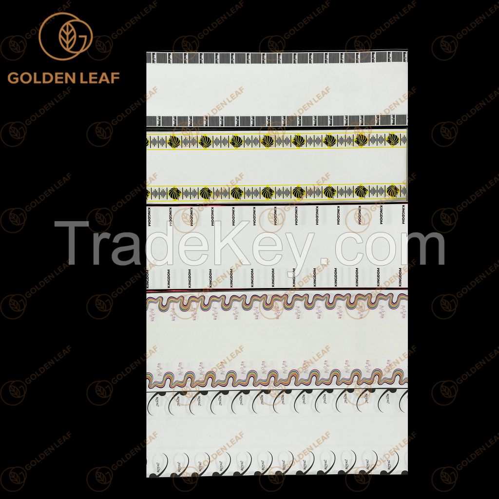 Premium Quality Custom Laser Perforated Tipping Paper for Making Cigarette Filter Rods Reducing Nicotine and Tar Level