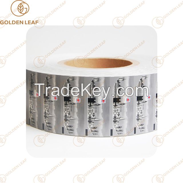 Inner Frame Paper for Tobacco Packaging White Silver Golden Laminated