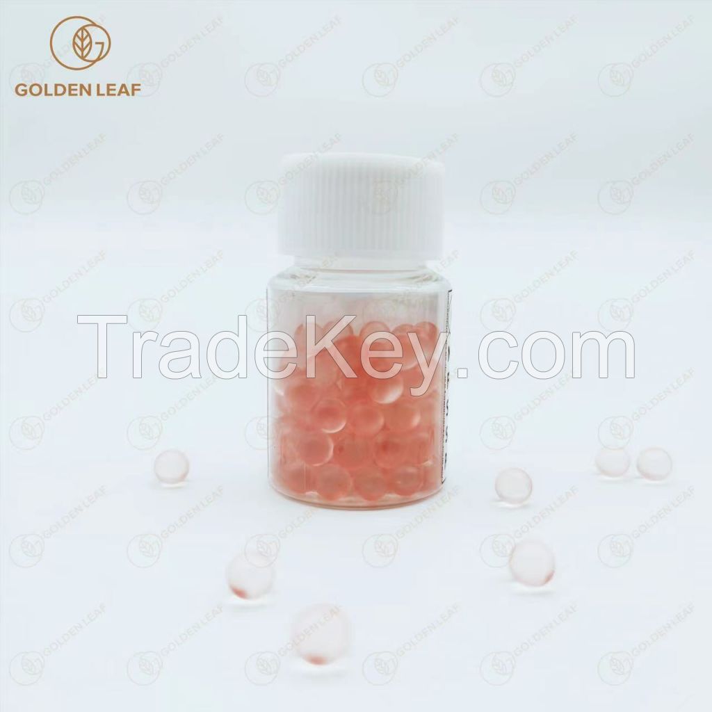 High Quality Compound Menthol Capsule for Tobacco Filter Rods