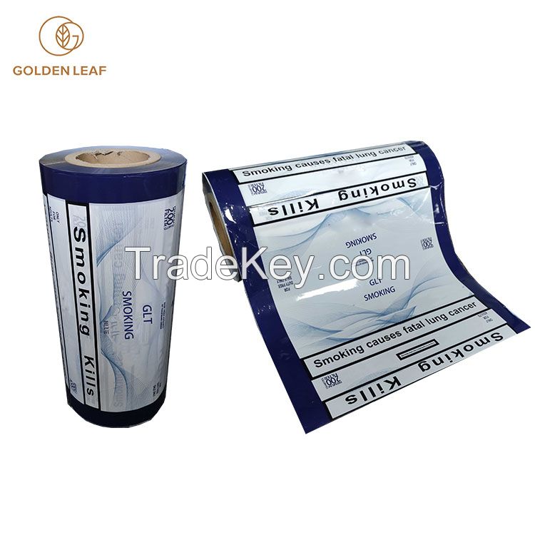 Hot Selling Anti-Counterfeiting Custom Printed PVC film for Tobacco Bare Strip Box Packaging 