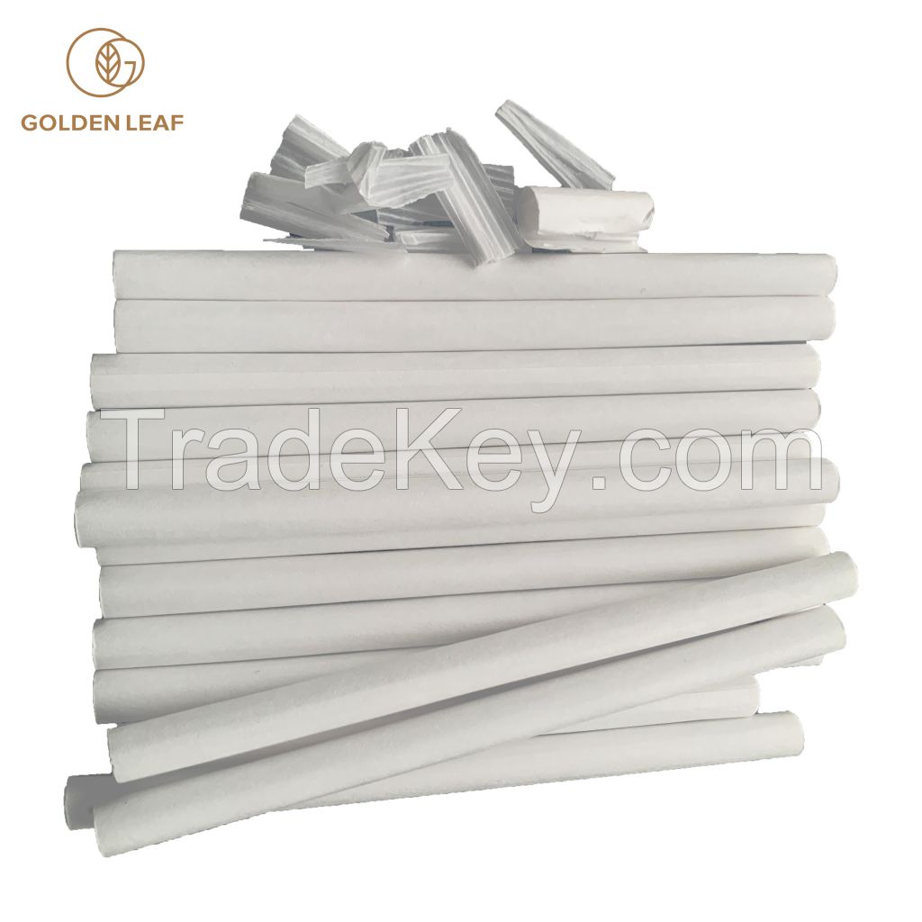 Food Grade Pre-Rolled Filter Tip Paper Filter Rods Recessed Filter Rods For Tobacco Packaging