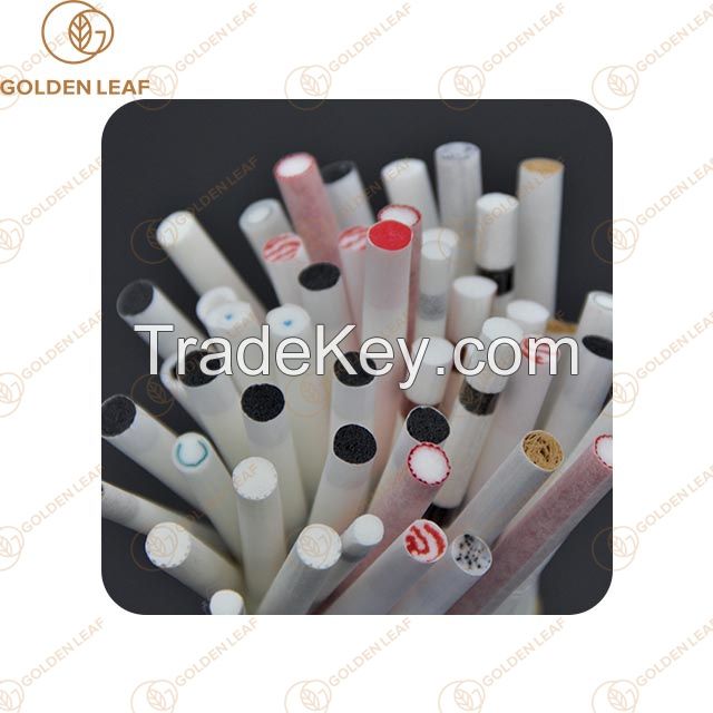 Wholesales Industry Price Non-Toxic High Quality Tobacco Packaging Matertial PP Filter Propylene Filter Rods for Tobacco Making Materials