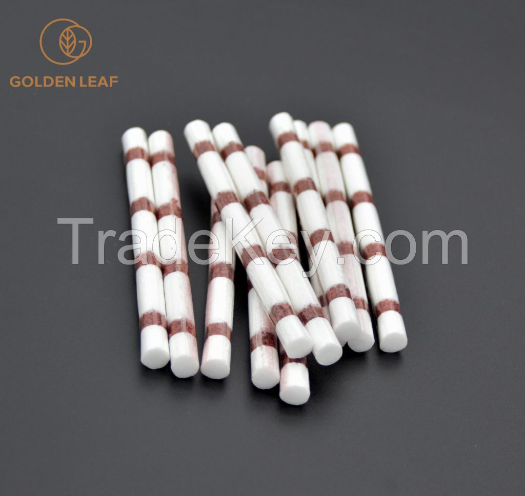 China Made Food Grade Typical Flavors Dual Capsule Filter Rods for Tobacco Packaging