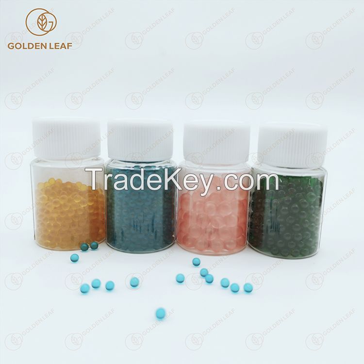 Industry Price Many Flavours Menthol Fruit Capsule Explosion Beads for Tobacco Filter 