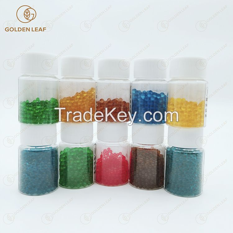 Industry Price Many Flavours Menthol Fruit Capsule Explosion Beads for Tobacco Filter 