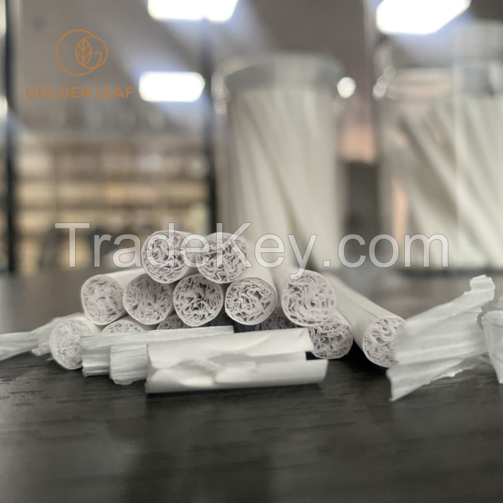 China Made Hot Selling Food Grade Non-Toxic High Quality Eco-Friendly Combined Paper Filter Rods for Tobacco Packaging