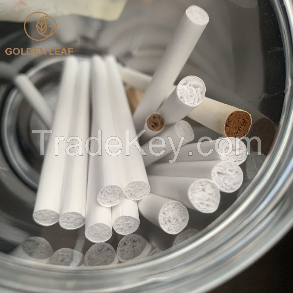 China Made Hot Selling Food Grade Non-Toxic High Quality Eco-Friendly Combined Paper Filter Rods for Tobacco Packaging