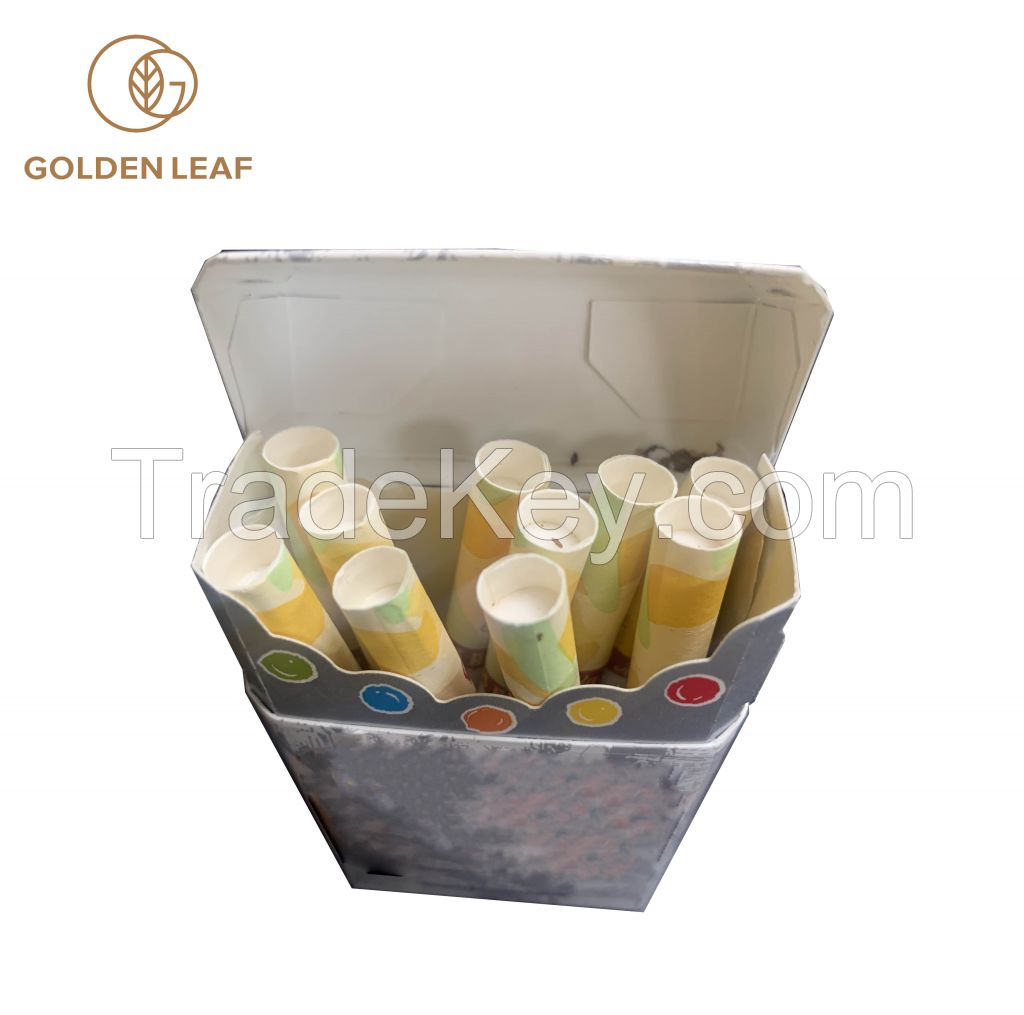 Hot Selling Food Grade Fashion Non-Toxic Food Grade Recessed Filter Rods Tobacco Packaging Materials