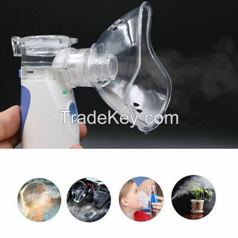 Brand New Portable Ultrasonic Mini Nebulize Inhaler Machine Children Adult Kids Handheld