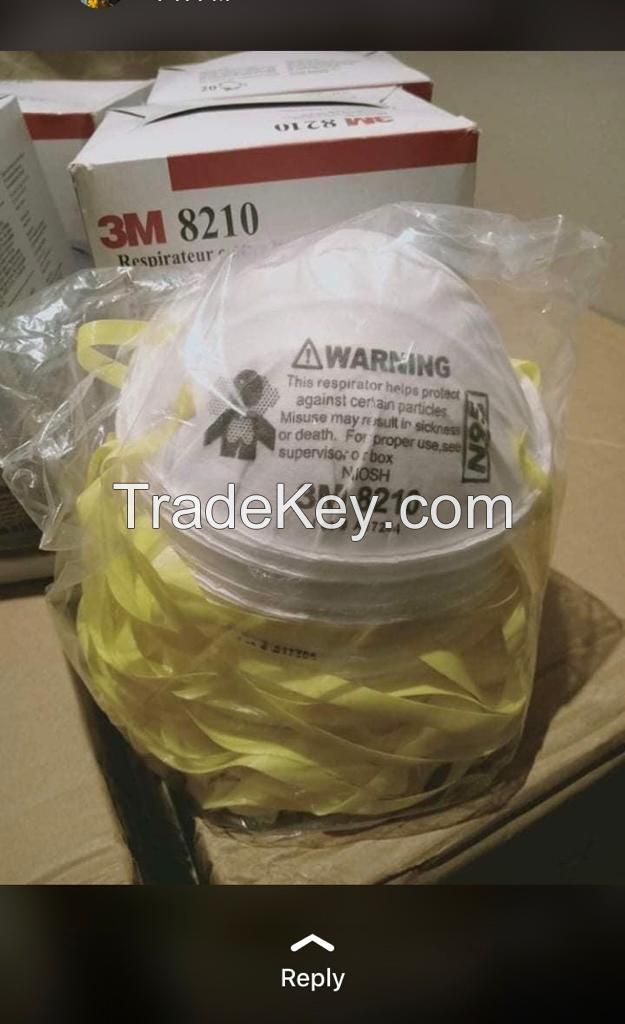 Original 3m 8210 particulate respirator mask