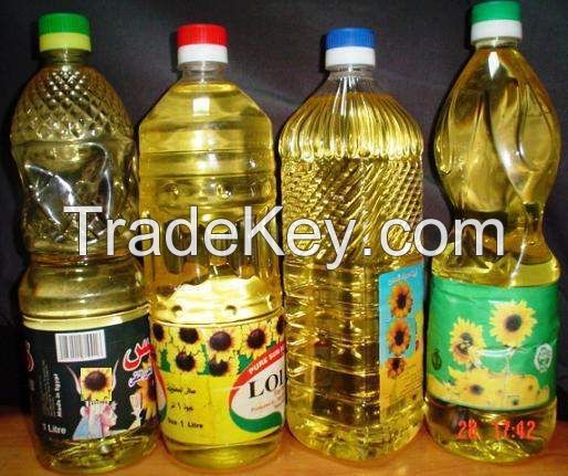 100% REFINED SUNFLOWER OIL, COOKING OIL IN 1L 2L 3L 4L 5L PET available in factory 