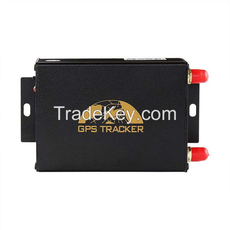 gps tracker 2g 105a with dual sim card slot for vehicle long transportation gps105A