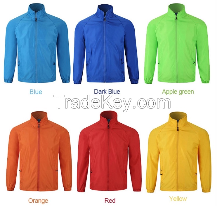 Wintress New design Reflective pullover windbreaker two tone Custom wholesale cheap men windbreaker jacket