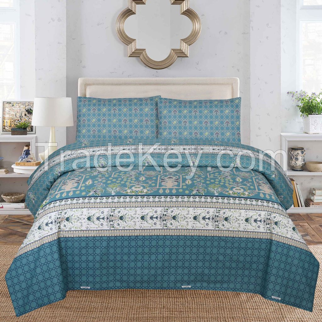 American Design Cotton Printed Bed Sheet