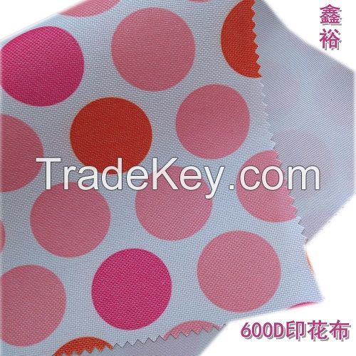 COLORFUL PVC/PU COATED MULTIPLE PRINTED OXFORD FABRICS FOR BAGS.