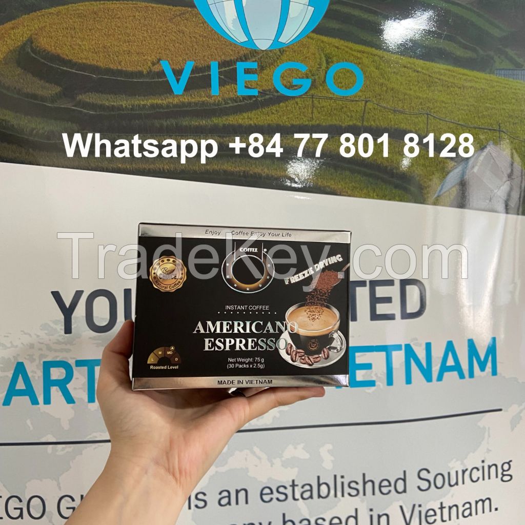 Vietnam Instant Coffee - Viego Global - Whatsapp +84 77 801 8128