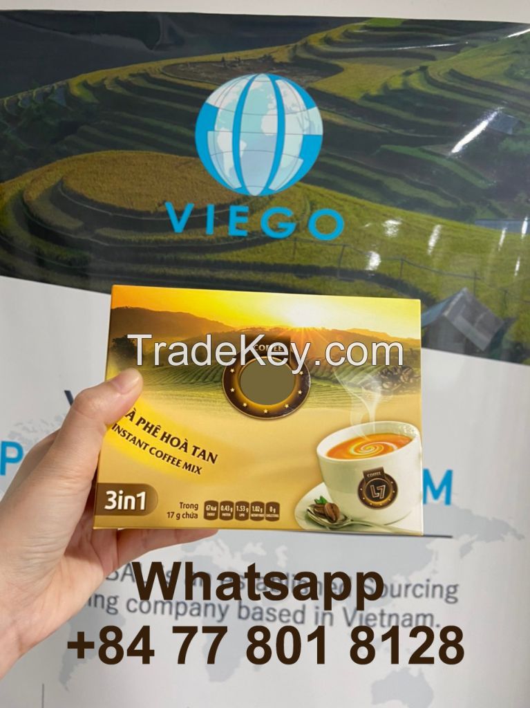 Vietnam Instant Coffee - Viego Global - Whatsapp +84 77 801 8128