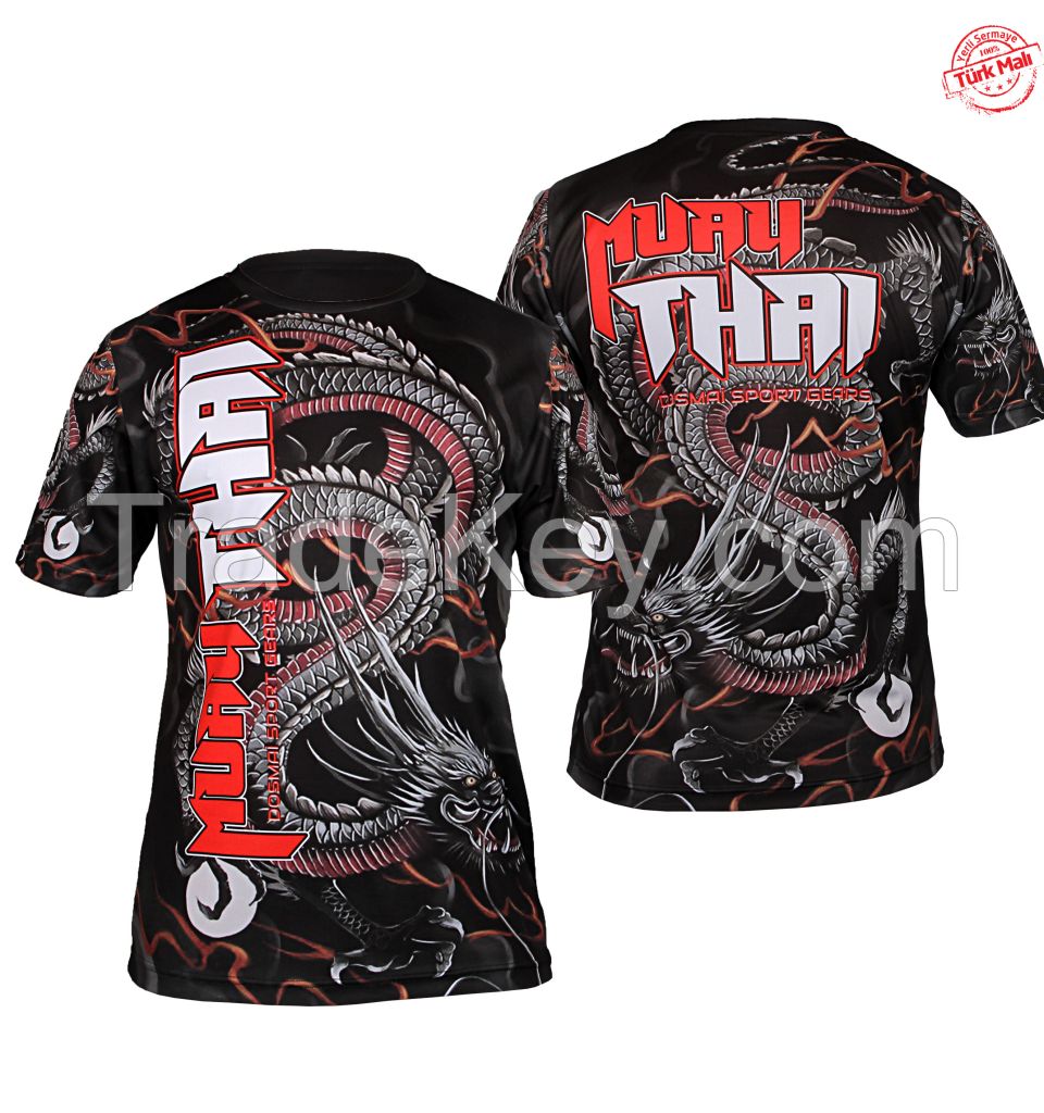 Box, Kickbox and Muay-Thai T-shirts, shorts, boxing gears  digital