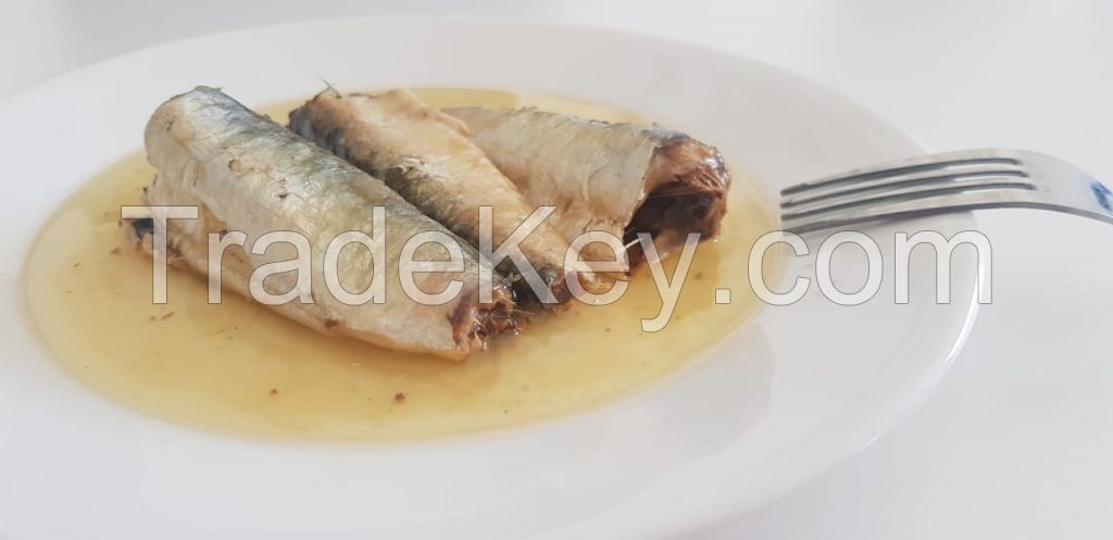 Canned sardine in vegetabke oil 125 gr