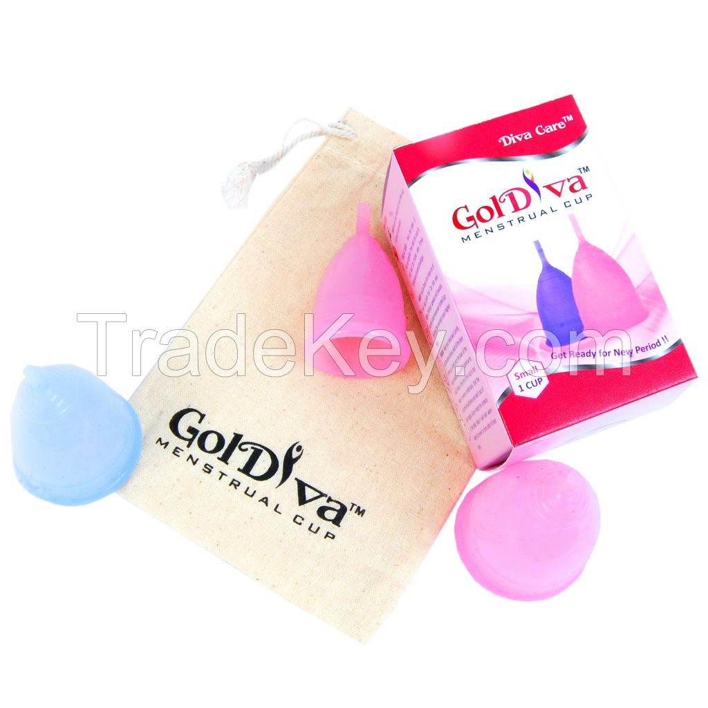 GOLDIVA MENSTRUAL CUP SMALL