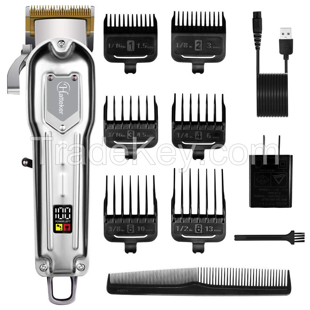 Hair Clippers Professional Cordless Hair Beard Trimmer Haircut Grooming Kit Rechargeable