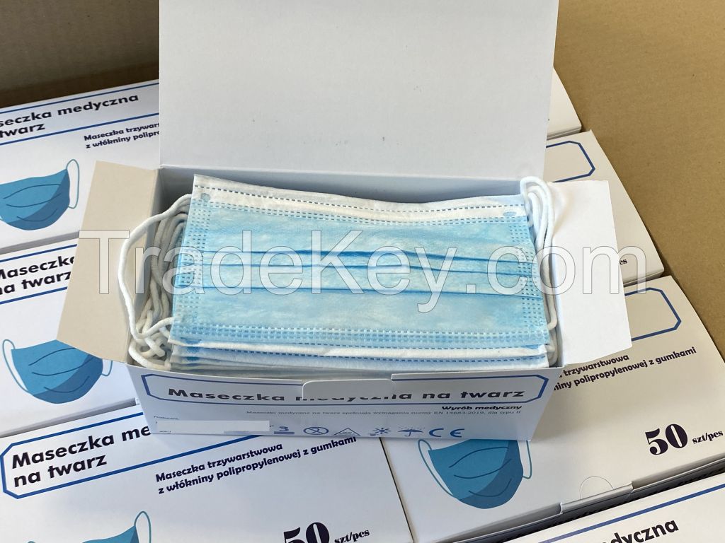 Surgical Medical Masks Type II and Type IIR