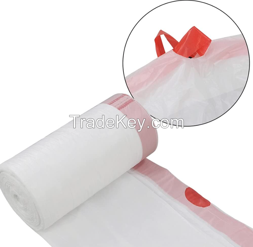 Garbage Bag Draw-tape Bags On Roll from Vietnam 