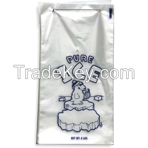 Superior Quality Cheap Price Endurable Ice Plastic Bag with Drawstring supplied by Vietnam