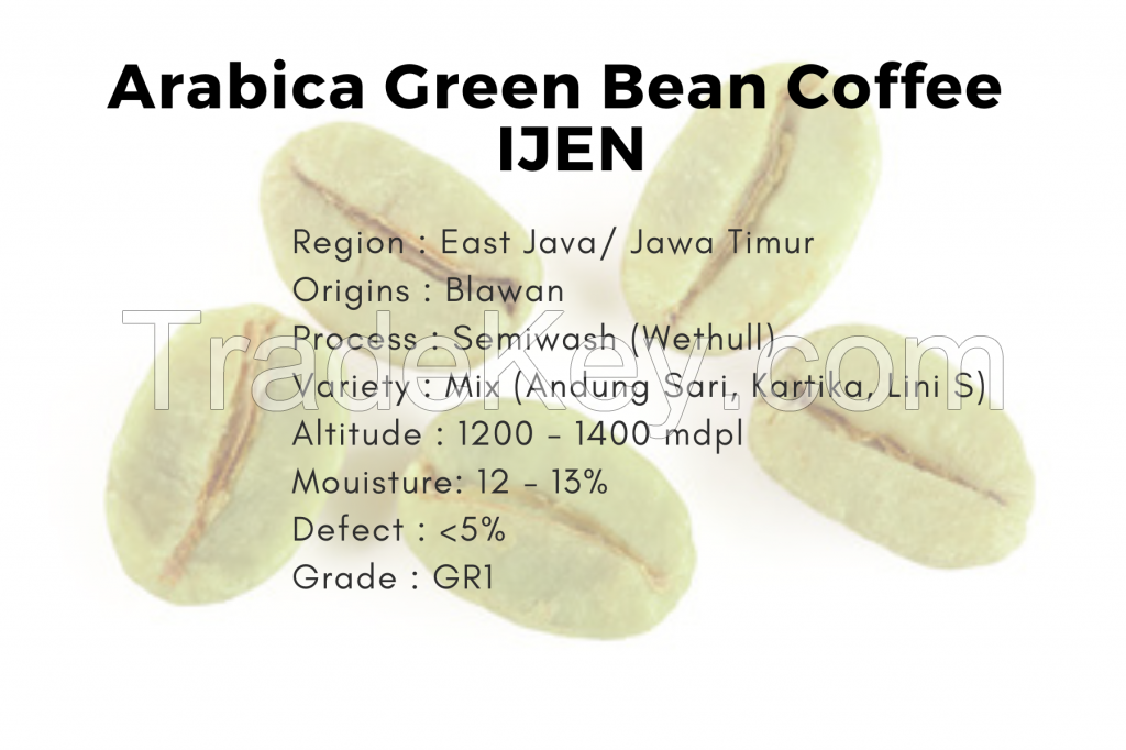 Arabica Coffee Beans - JAVA IJEN