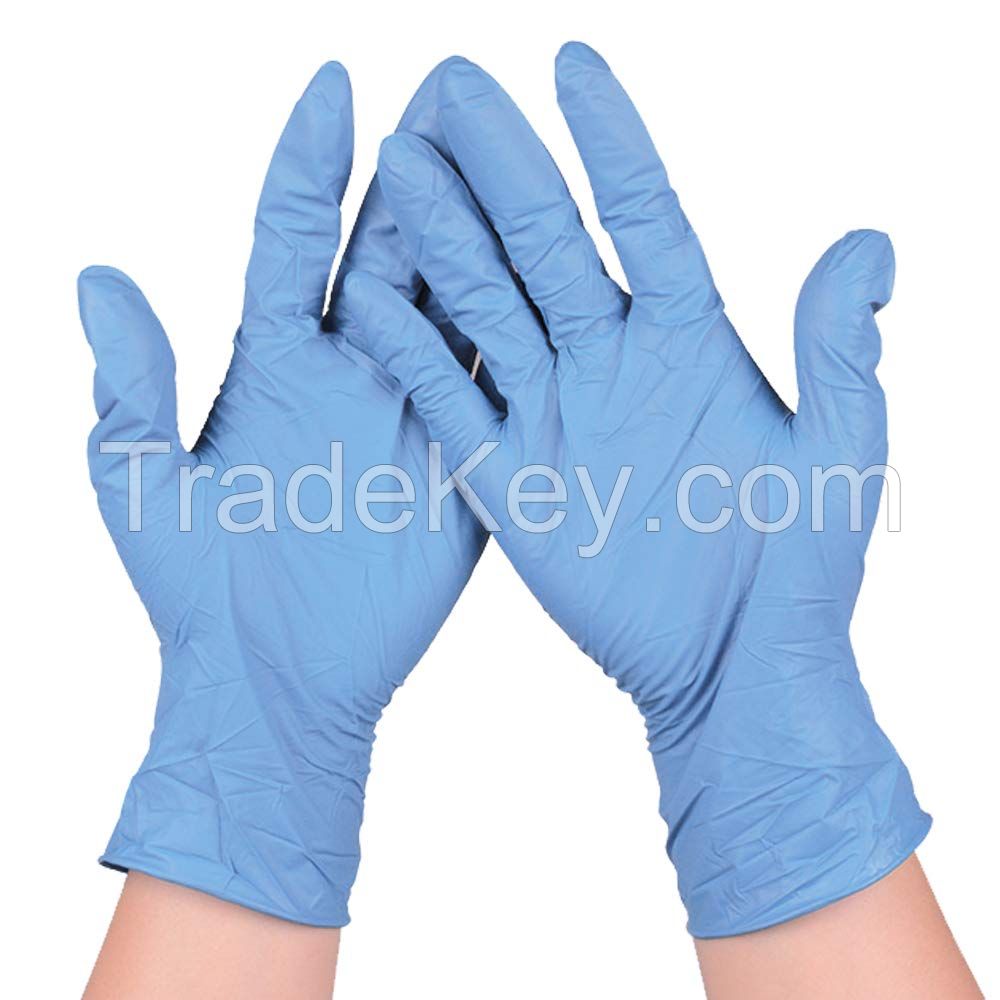 BEST QUALITY POWDER FREE NITRILE DISPOSABLE GLOVE