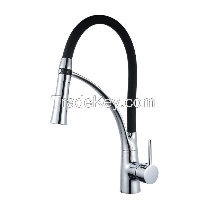  Copper faucet for kitchen sink, color drawing hot and cold faucet for kitchen dish