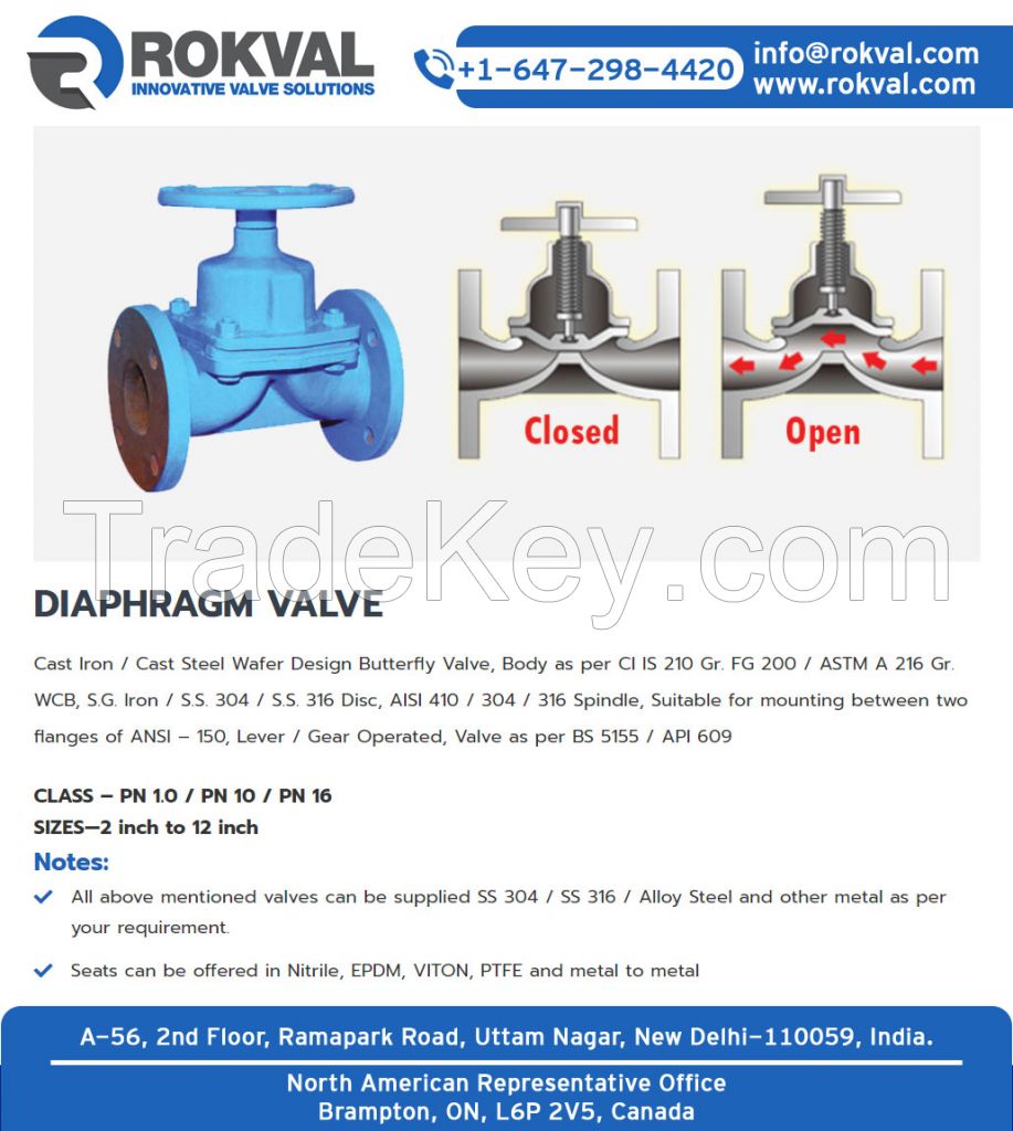 Diaphragm Valves