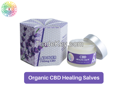 Organic CBD Healing Salves - Flower Of Life CBD