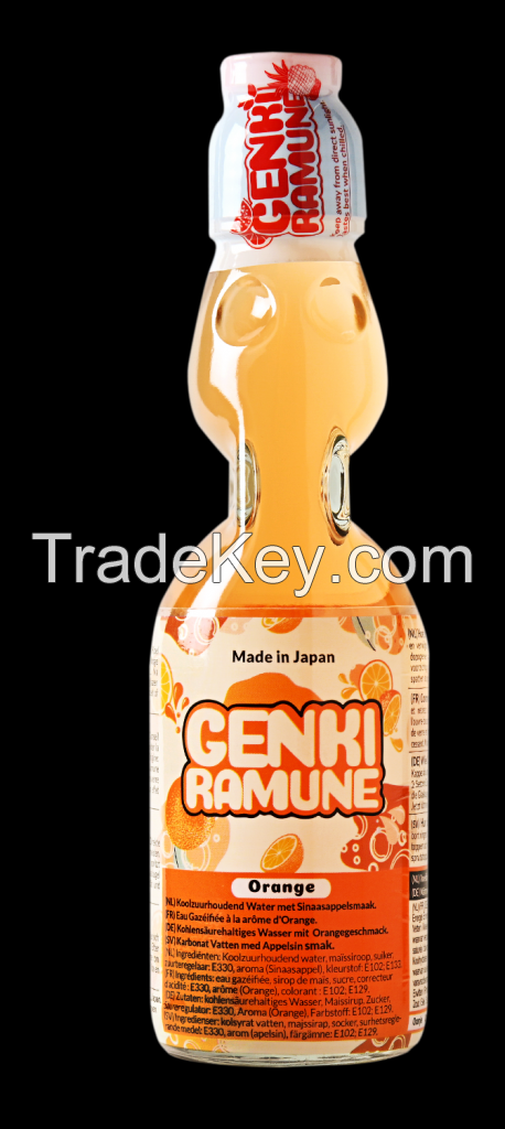 Orange Soda Ramune (Japan)