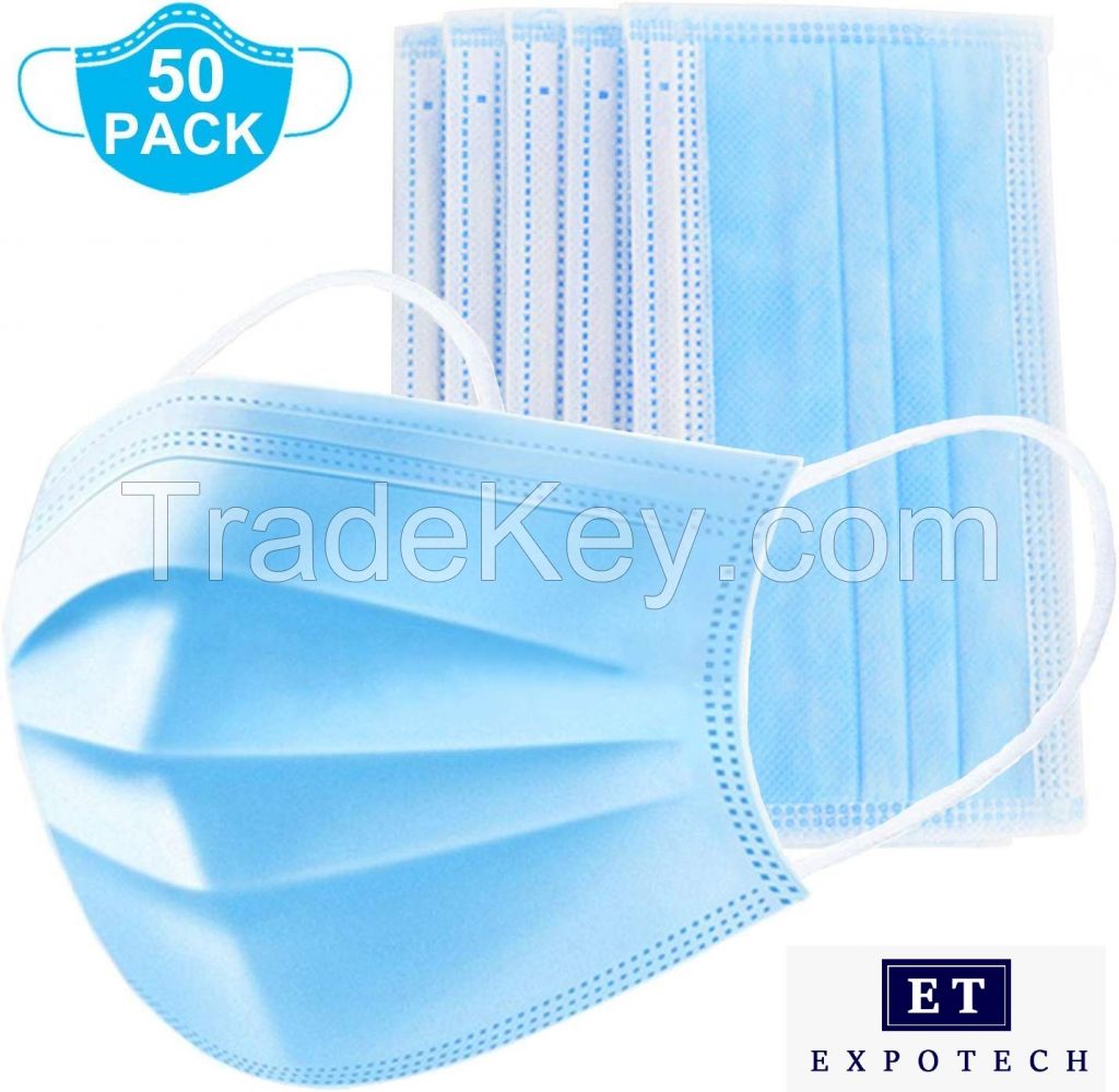 3 Ply Disposable Surgical Face Mask