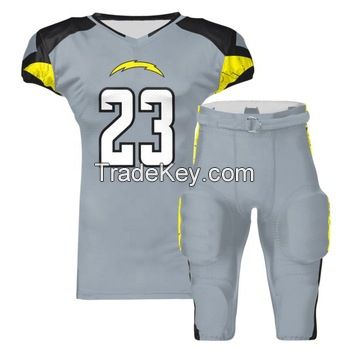 Customized Sublimated American Football Wear Uniform