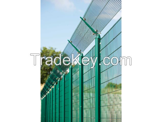 metal panel fencing systems