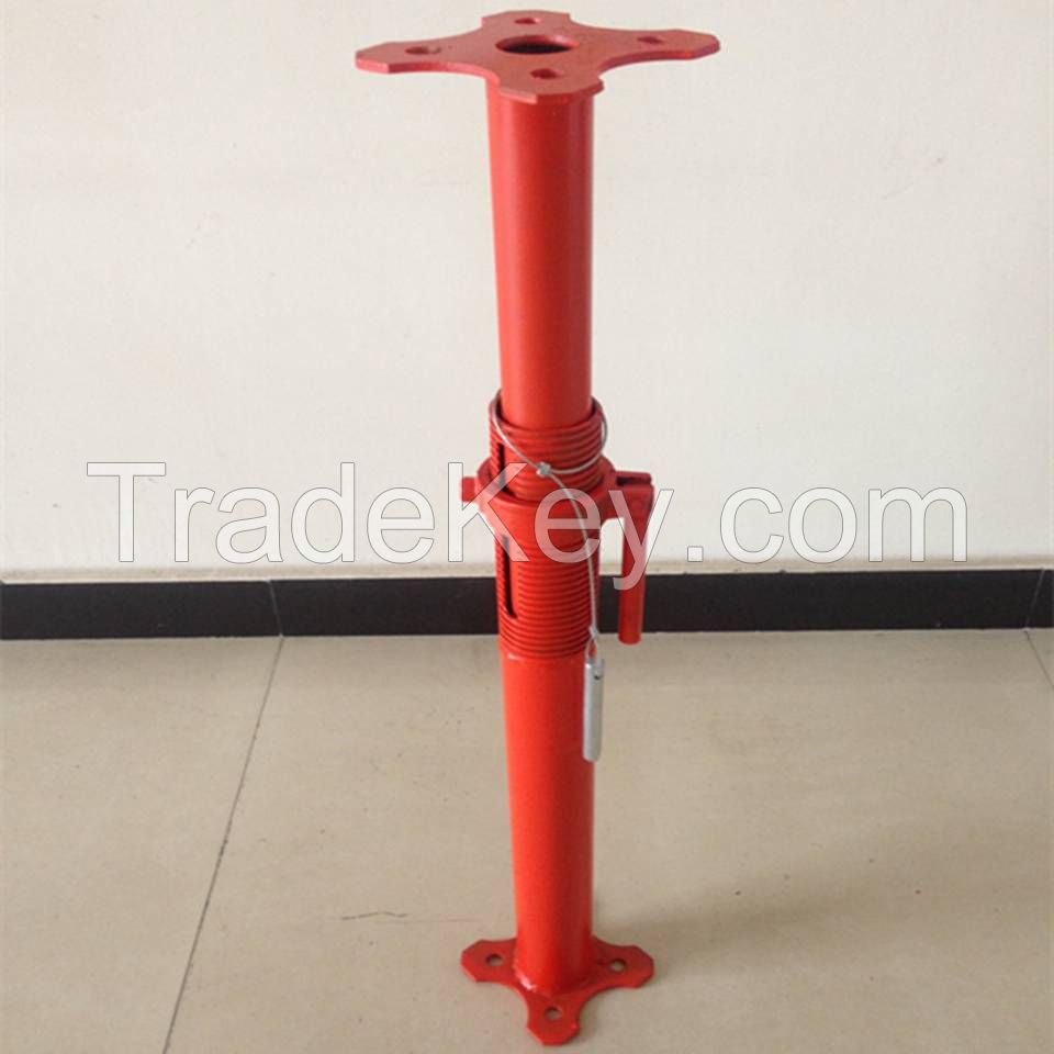 Light Weight Construction Adjustable Scaffold Prop Painted Acro Jack Scaffold Shoring Prop For Building Construction