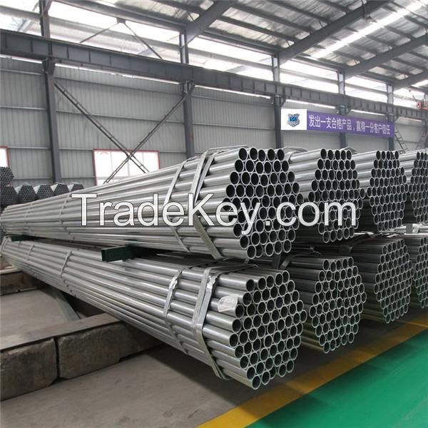 Q195/235/345 Competitive Pre-Galvanized Steel Pipe galvanized steel scaffolding pipe for construction building materials