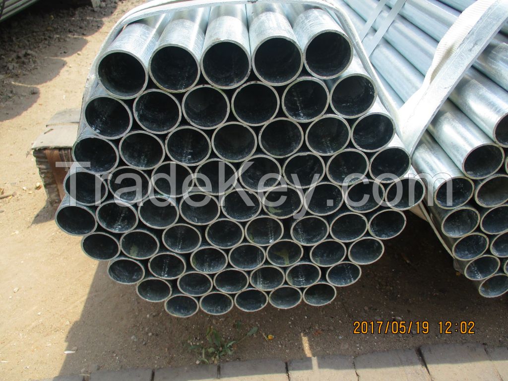 Q195/235/345 Competitive Pre-galvanized Steel Pipe Galvanized Steel Scaffolding Pipe For Construction Building Materials