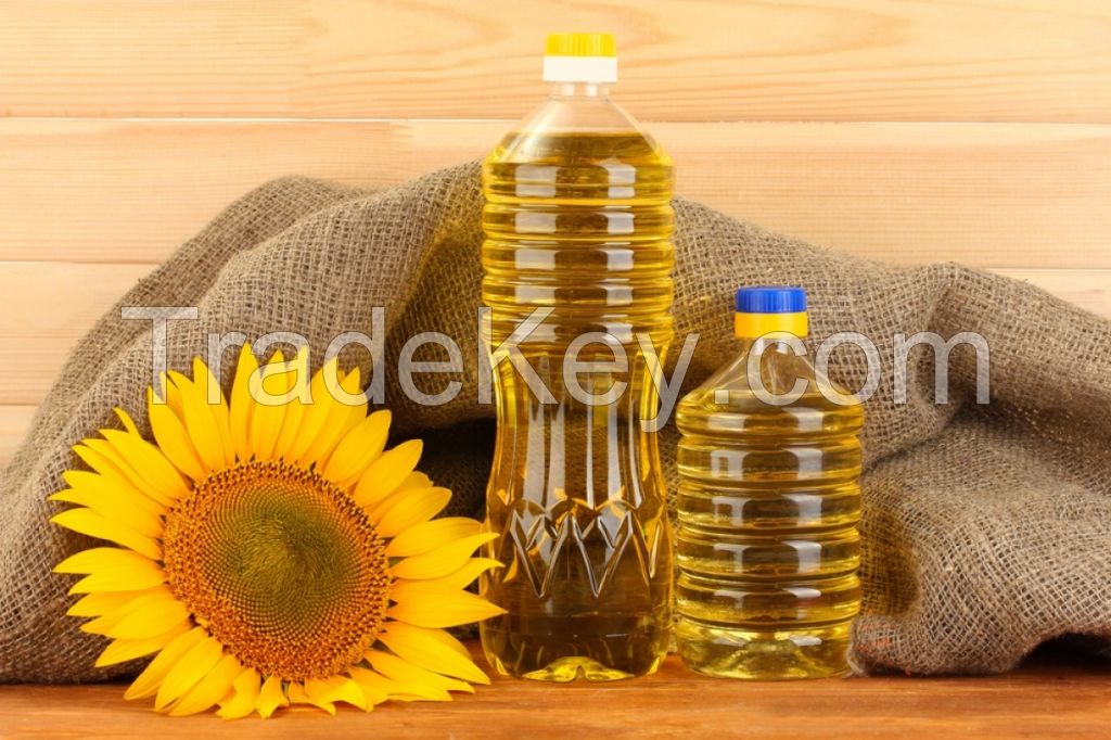 100% pure refined premium Sunflower oil from ecological fields of Russian farmers