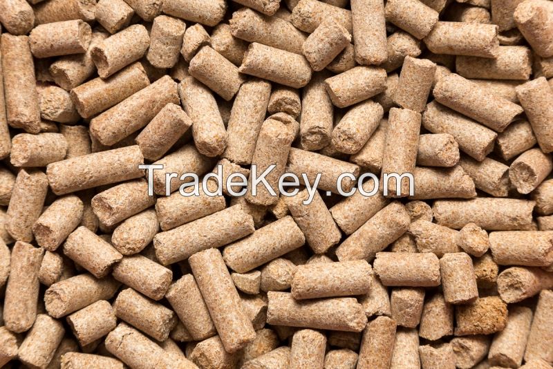 Wheat bran pellets 